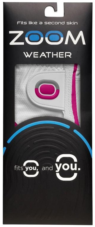 Zoom Weather Junior Handschuh, weiss/fuchsia