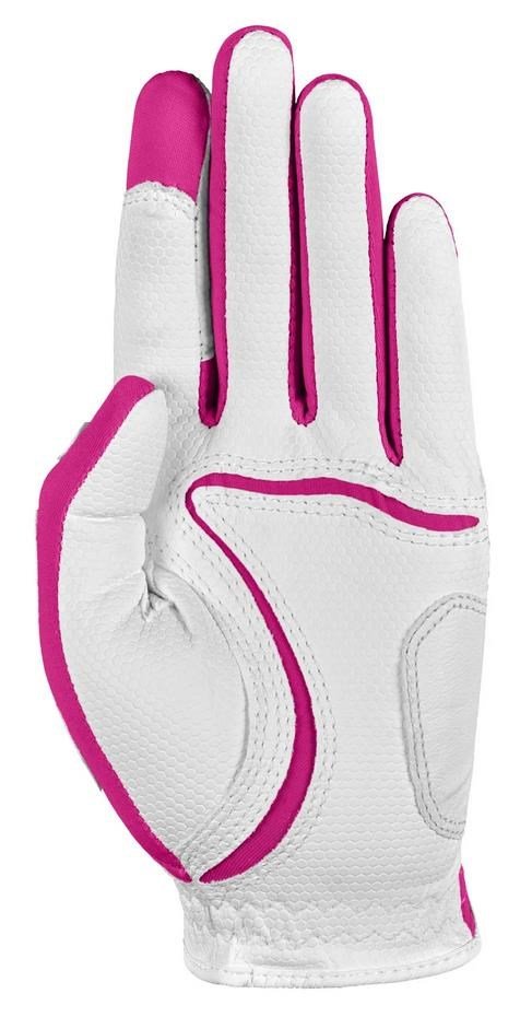 Zoom Weather Junior Handschuh, weiss/fuchsia