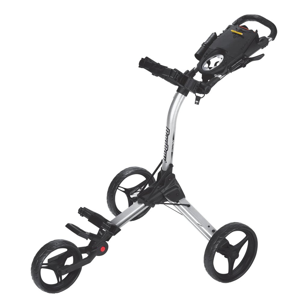 Bag Boy Compact C3 manueller Trolley, silber/schwarz