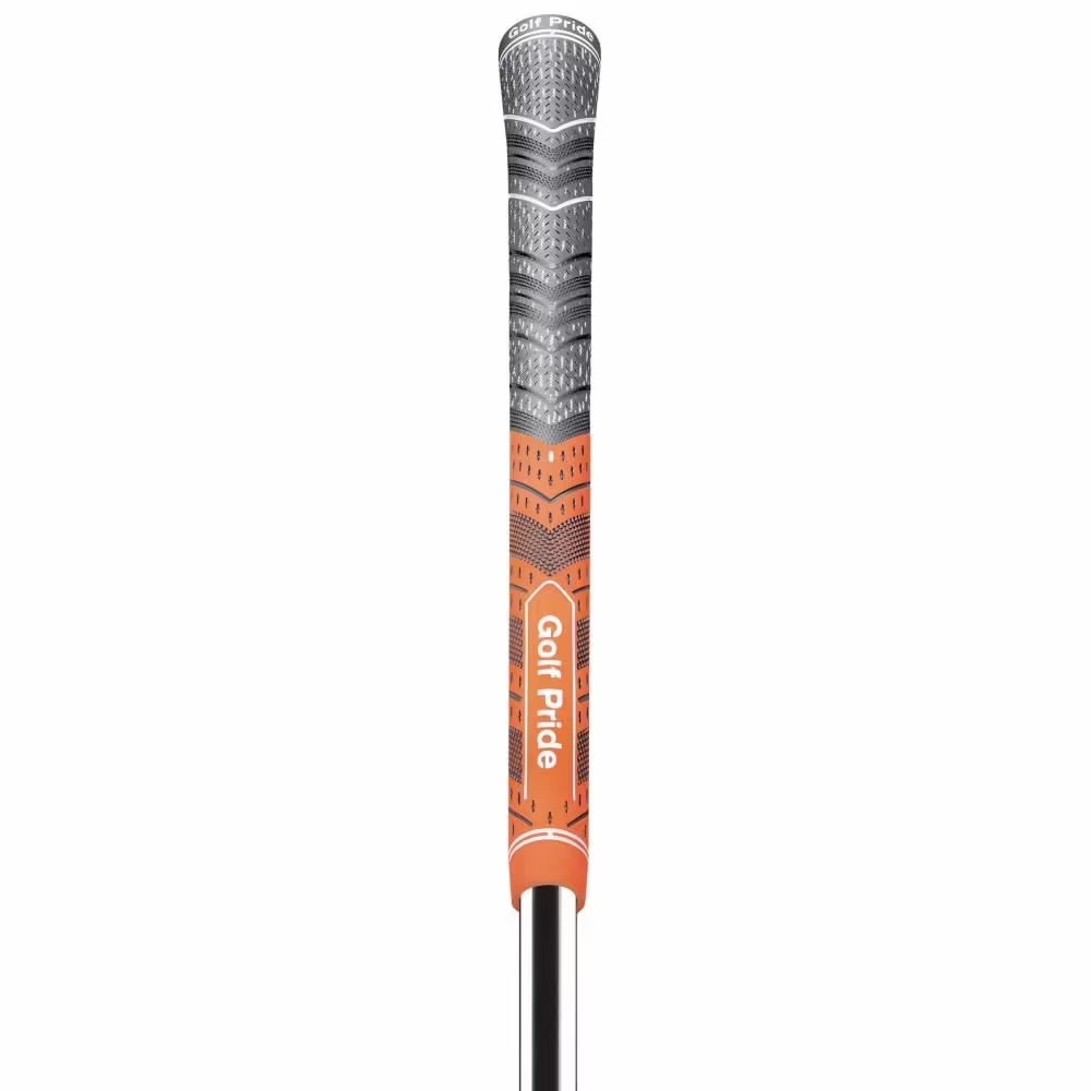 Golf Pride Multi Compound Cord Plus4 Grip (0.60) Griff, Charcoal/Orange