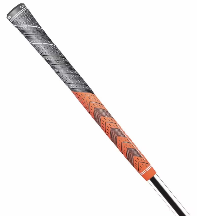 Golf Pride Multi Compound Cord Plus4 Grip (0.60) Griff, Charcoal/Orange