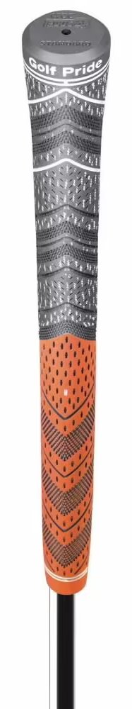 Golf Pride Multi Compound Cord Plus4 Grip (0.60) Griff, Charcoal/Orange
