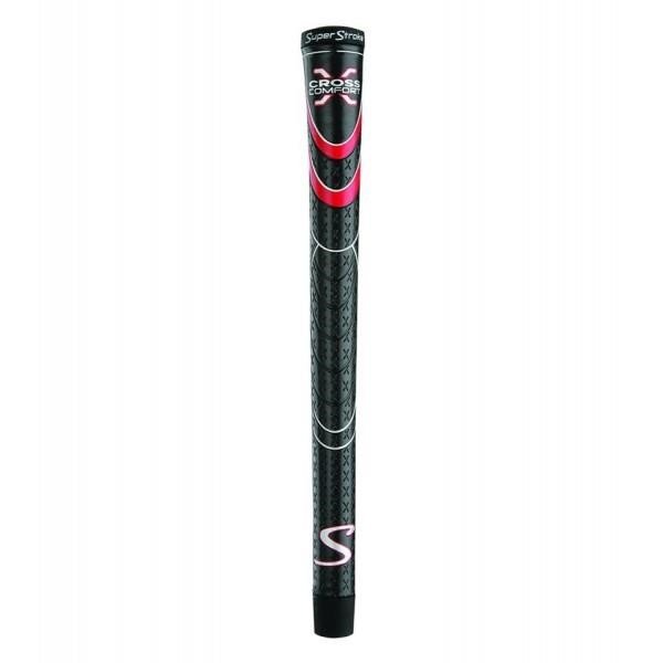 SuperStroke Cross Comfort Griff, midsize, schwarz/rot