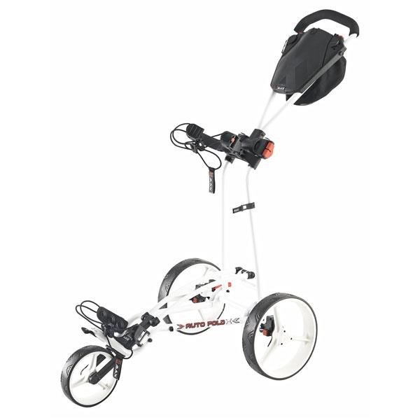 Big Max Autofold X Golf Trolley, weiss