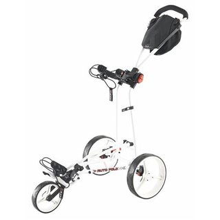 Big Max Autofold X Golf Trolley, weiss