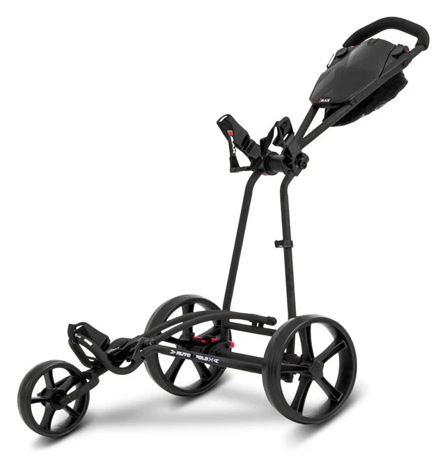 Big Max Autofold X manueller Trolley, schwarz