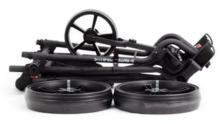 Big Max Autofold X manueller Trolley, schwarz