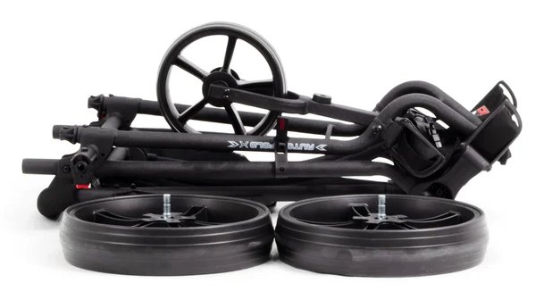 Big Max Autofold X manueller Trolley, schwarz