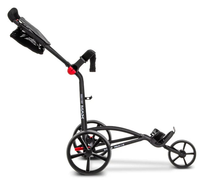 Big Max Autofold X manueller Trolley, schwarz