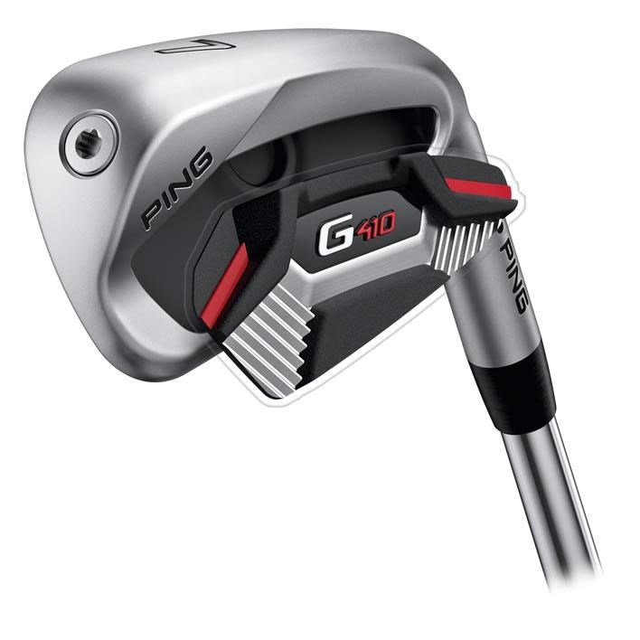 Ping G410 Herren Eisen, Graphit, Black Dot