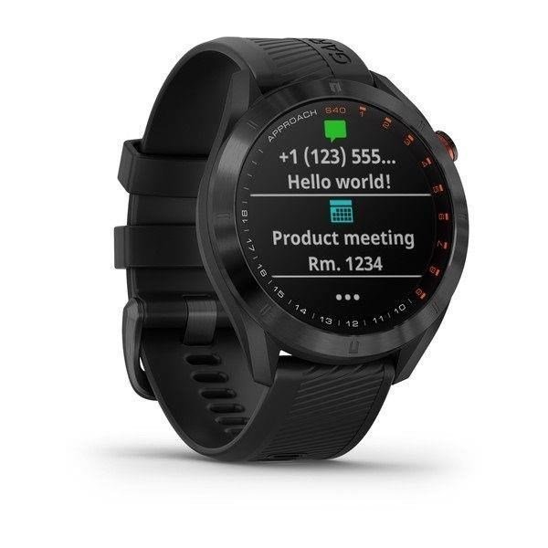 Garmin Approach S40 Premium Black GPS Smartwatch