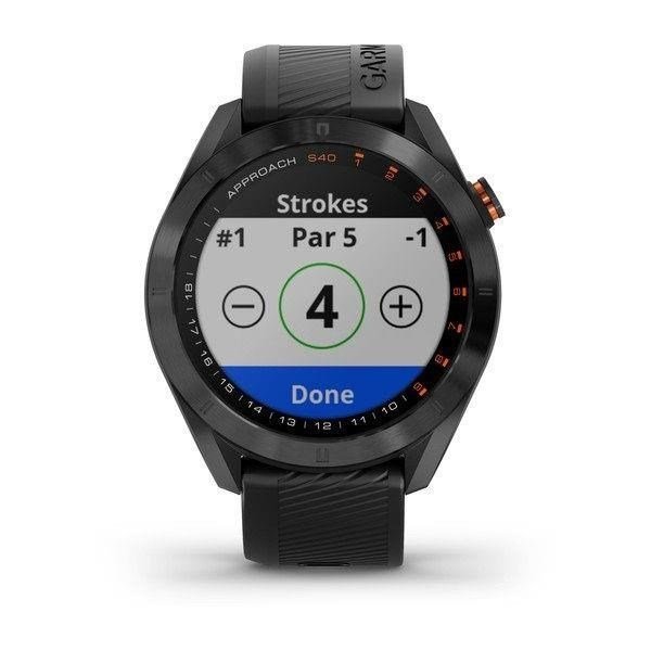 Garmin Approach S40 Premium Black GPS Smartwatch