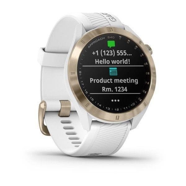 Garmin Approach S40 Premium White GPS Smartwatch
