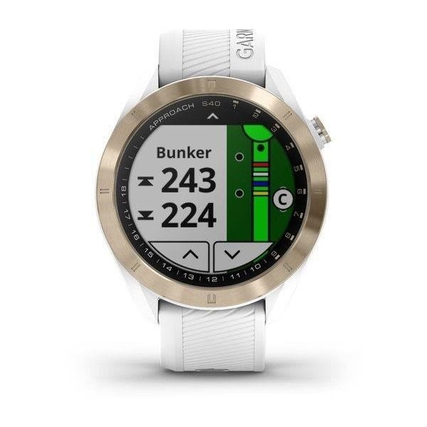 Garmin Approach S40 Premium White GPS Smartwatch