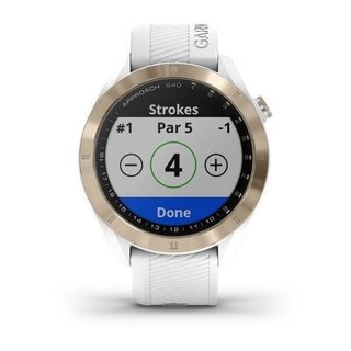 Garmin Approach S40 Premium White GPS Smartwatch