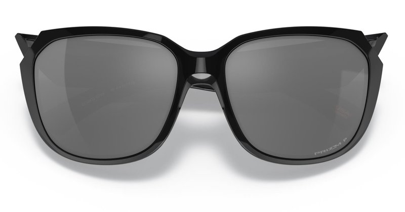 Oakley Rev Up Damen Sonnenbrille, Polished Black/PRIZM Black Polarized