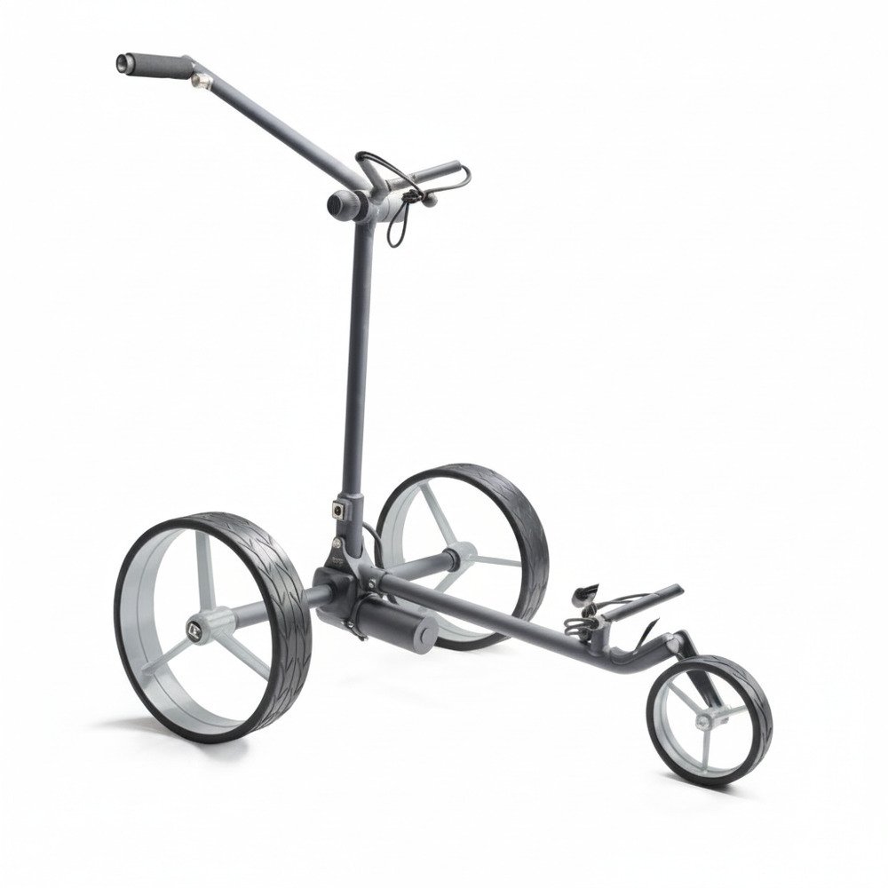 Davies Caddy SMART DHC elektrischer Trolley, schwarz matt