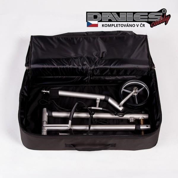 Davies Caddy Premium Reisetasche (mit Akkufach), schwarz