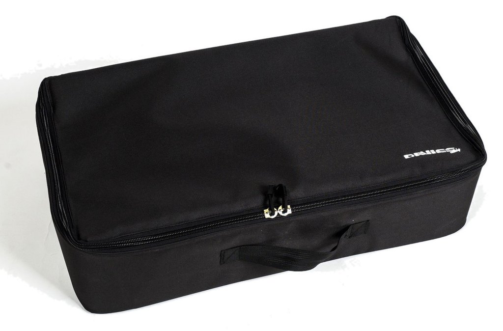 Davies Caddy Premium Reisetasche (mit Akkufach), schwarz