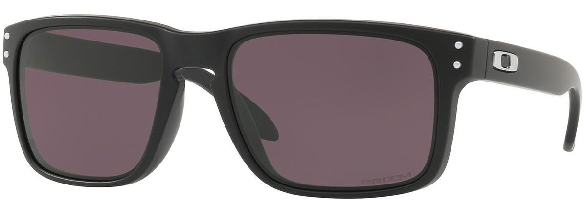 Oakley Holbrook Prizm Grey Herren Sonnenbrille, Matte Black
