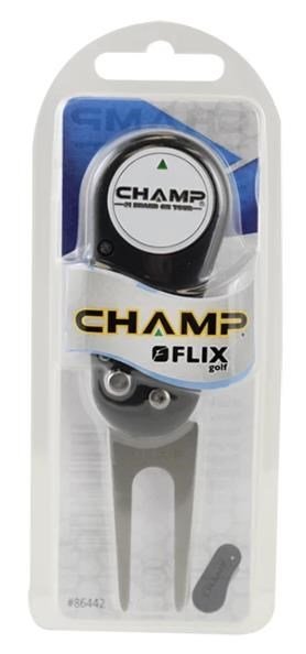 Champ FLIX Lite Divot Repair Tool, schwarz