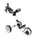 Clicgear Modell 4 Golf Trolley, Matt White