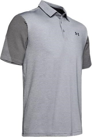 Under Armour Playoff 2.0 Herren Poloshirt, steel grau