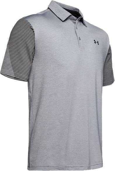 Under Armour Playoff 2.0 Herren Poloshirt, steel grau