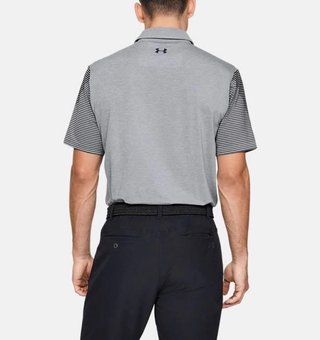 Under Armour Playoff 2.0 Herren Poloshirt, steel grau