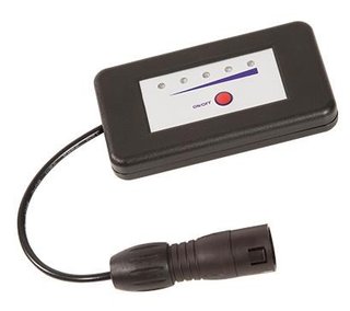 JuCad Ladestandsanzeige für Elektrocaddys, Steckverbindung