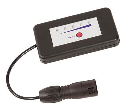 JuCad Ladestandsanzeige für Elektrocaddys, Steckverbindung