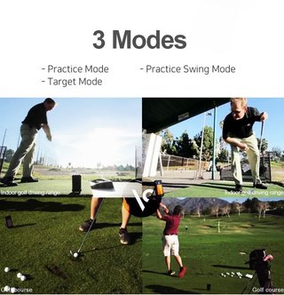 Voice Caddie Swing Caddie Launch Monitor SC200+ schwarz