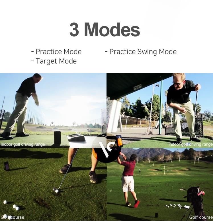 Voice Caddie Swing Caddie Launch Monitor SC200+ schwarz