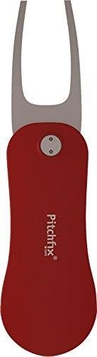 Pitchfix Original 2.0 Funny Mix Pitchgabel mit Ballmarker, rot