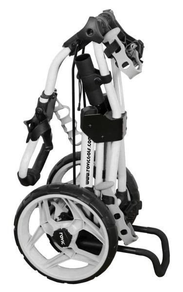 Clicgear Rovic RV3J Junior Golftrolley, weiss