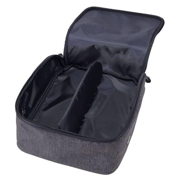 Big Max Schuhtasche, grau/rot
