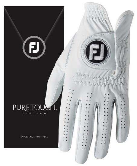 Footjoy FootJoy Pure Touch Limited Herren Golfhandschuh, weiß