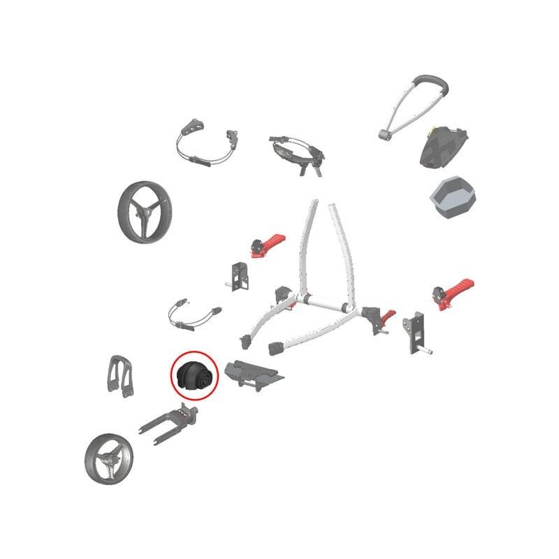 Big Max Vorderradgabel Fixierung Blade IP, Blade IP2, Blade+