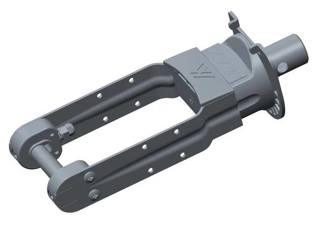 Big Max Vorderradgabel Blade IP/Blade IP2/Blade+, schwarz