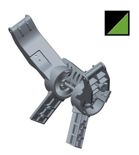 Big Max Obere Baghalterung ohne Gurt Blade IP/Blade IP2, grün