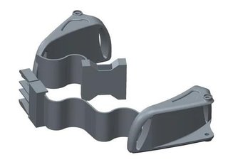 Big Max SPARE PART - Big Max Upper Bag Holder for Autofold+ Trolley-Zubehör, schwarz