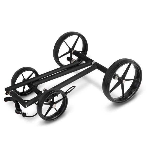 Big Max e-LITE 4 Elektrotrolley, schwarz, 27+ Batterien