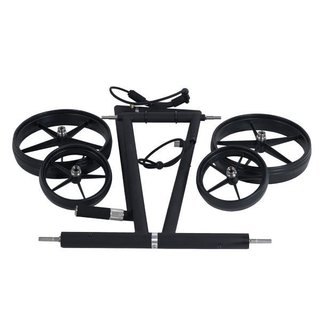 Big Max e-LITE 4 Elektrotrolley, schwarz, 27+ Batterien