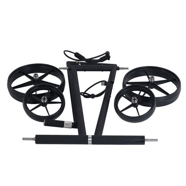 Big Max e-LITE 4 Elektrotrolley, schwarz, 27+ Batterien