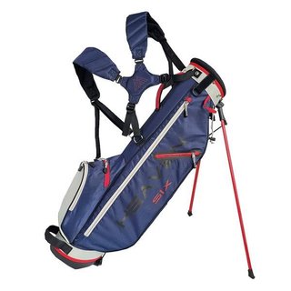 Big Max Heaven Six Standbag, dunkelblau/silber/rot