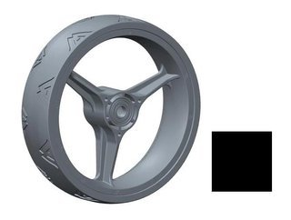 Big Max Vorderrad Blade Quattro, schwarz, 1Stk.