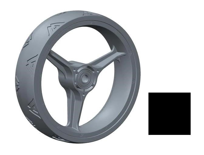 Big Max Vorderrad Blade Quattro, schwarz, 1Stk.