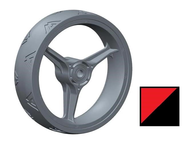 Big Max Vorderrad Blade Quattro, rot, 1Stk.