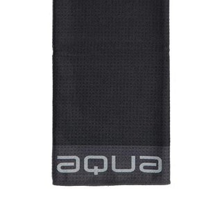 Big Max Aqua Trifold Golfhandtuch, schwarz