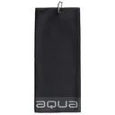 Big Max Aqua Trifold Golfhandtuch, schwarz